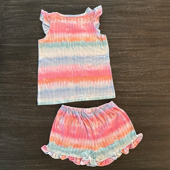 The Children's Place Girls Medium (7/8) Matching Tank and Short Set - Picture 2 of 5